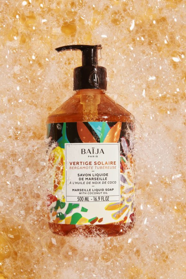 Baija - Savon liquide corps et mains - Vertige solaire 500ml