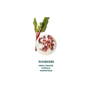 Baija - Soins de bain corps effervescents - Rhubarbe